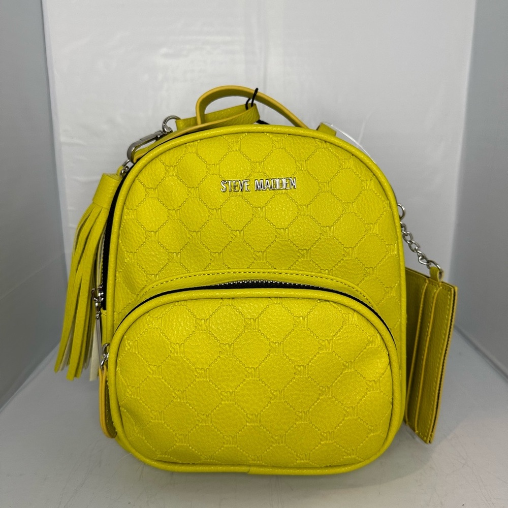 Steve Madden Mini Backpack - Lime Green